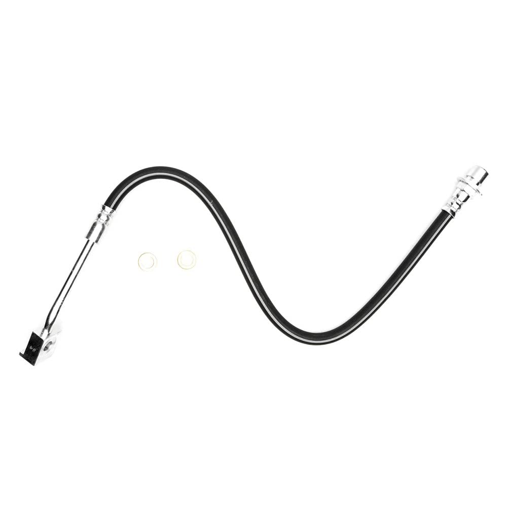 Dynamic Friction Company Front Lower Left Brake Line Hose 350-54295 For 1978-1979 Ford F-150