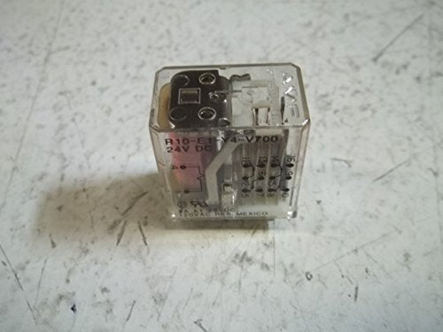 Te Connectivity / Potter & Brumfield R10-E1Y4-V700 Power Relay, 4Pdt, 24Vdc, 3A, Plug In