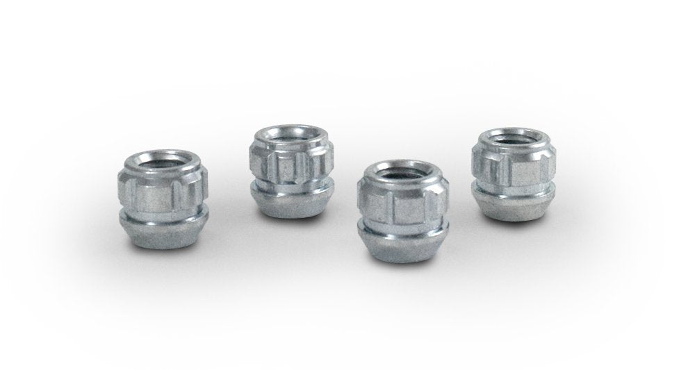Gorilla Automotive 78631N Acorn Open End Wheel Locks (12Mm X 1.50 Thread Size) - Pack Of 4