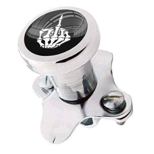 TRICKTOPPERS Billet Aluminum Polished Steering Wheel Spinner Suicide Brody Knob for Hot Rod Customs Car Truck SUV Tractor Traile