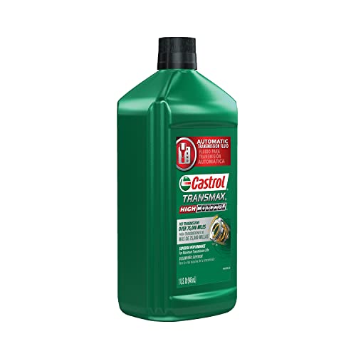 Castrol Transmax High Mileage Automatic Transmission Fluid, 1 Quart