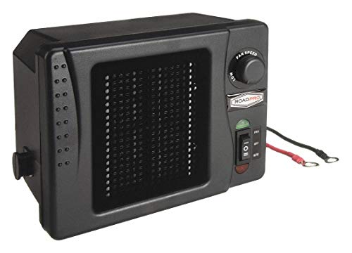 Roadpro Rpsl-681 12V Direct Hook-Up Ceramic Heater/Fan With Swivel Base & With Mini Tool Box (Cog)