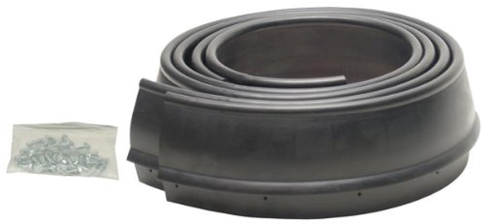 Pacer Performance 52-132 Flexy Flares Black 2-1/2'' X 58'' Heavy Duty Rubber Fender Extension Kit - 2 Piece