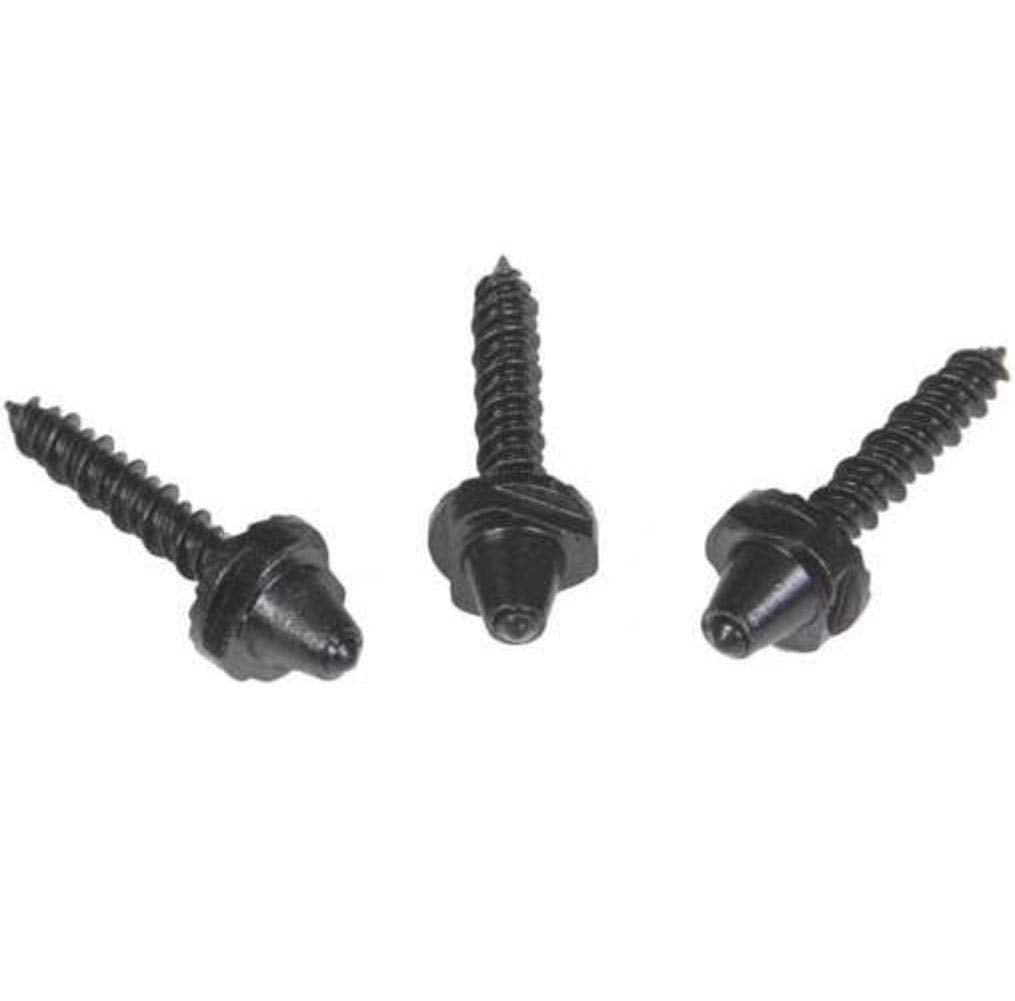 Tire & Track Studs Pro Series Snowmobile Track And Atv Tire Traction Screws - 1In. Length - 0.250In. Head Height Kk-100500-12