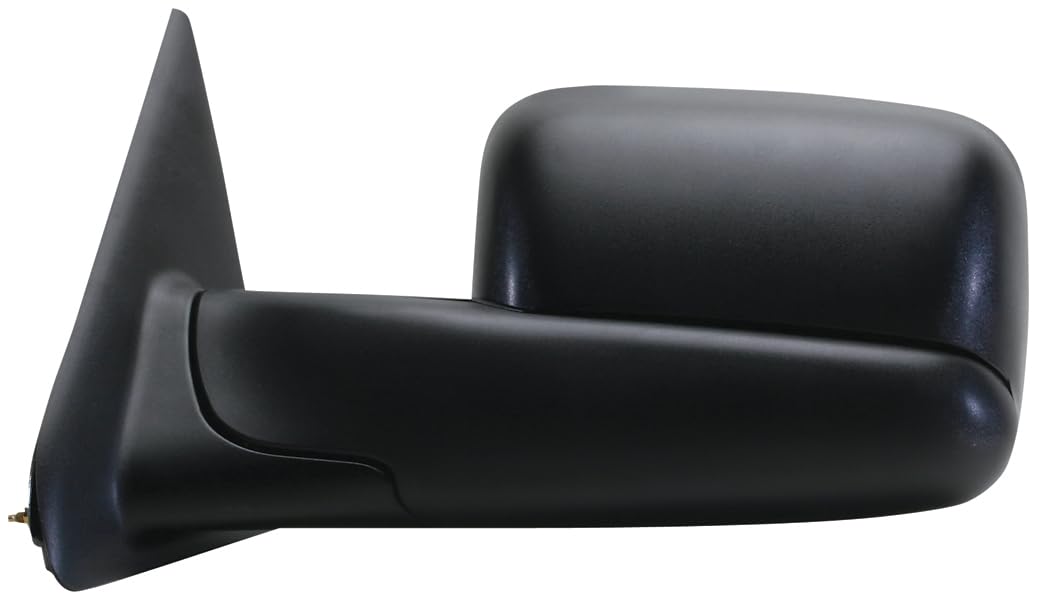 Fit System 60114C Driver Side Replacement OE Style Heated Power Folding Mirror, black