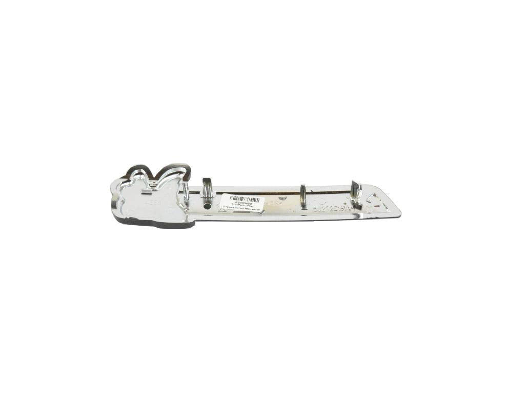 Mopar NAME PLATE 68272519AA, Metal, Black - Durable Replacement for Your Vehicle