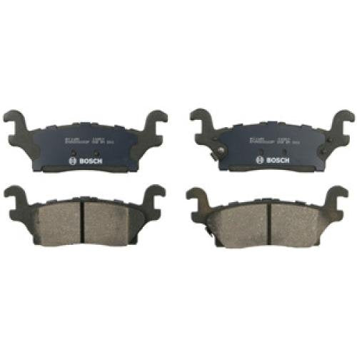 BOSCH BC1120 QuietCast Premium Ceramic Disc Brake Pad Set - Compatible with Select Hummer H3, H3T; REAR
