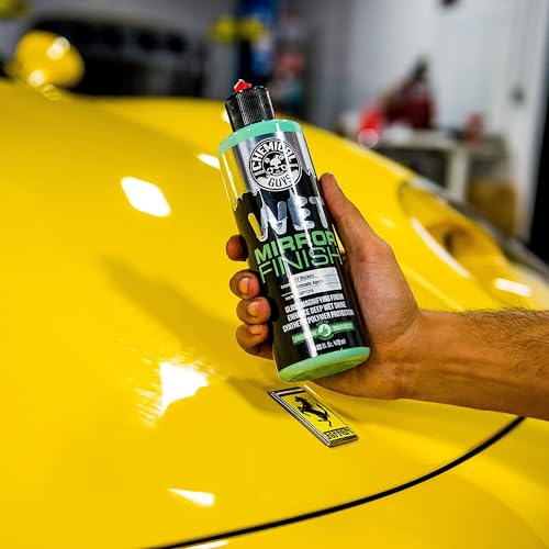 Chemical Guys Wet Mirror Finish High Gloss Glaze - 16 fl oz - Perfect for Cars, Trucks, SUVs & Motorcycles