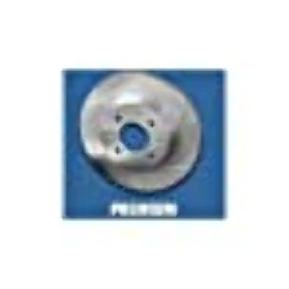 Power Slot 8762PSL Slotted Brake Rotor for 2000-2002 Chrysler PT Cruiser - Rear Disc Brakes (Except Turbo) - Left Front