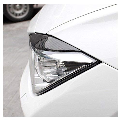 Xotic Tech Headlight Eyelid Overlay Decal Cover, Headlamp Eyebrow Eye Lid Decoration Sticker, Compatible with BMW 3 Series F30 2