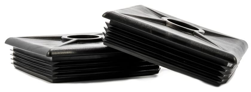 Camco 40303 4'' Bumper Caps Black 2 Count