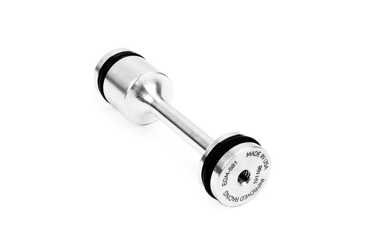 Improved Racing Gm Gen Iii & Iv Ls Billet Rear Galley Plug Barbell Oil Diverter