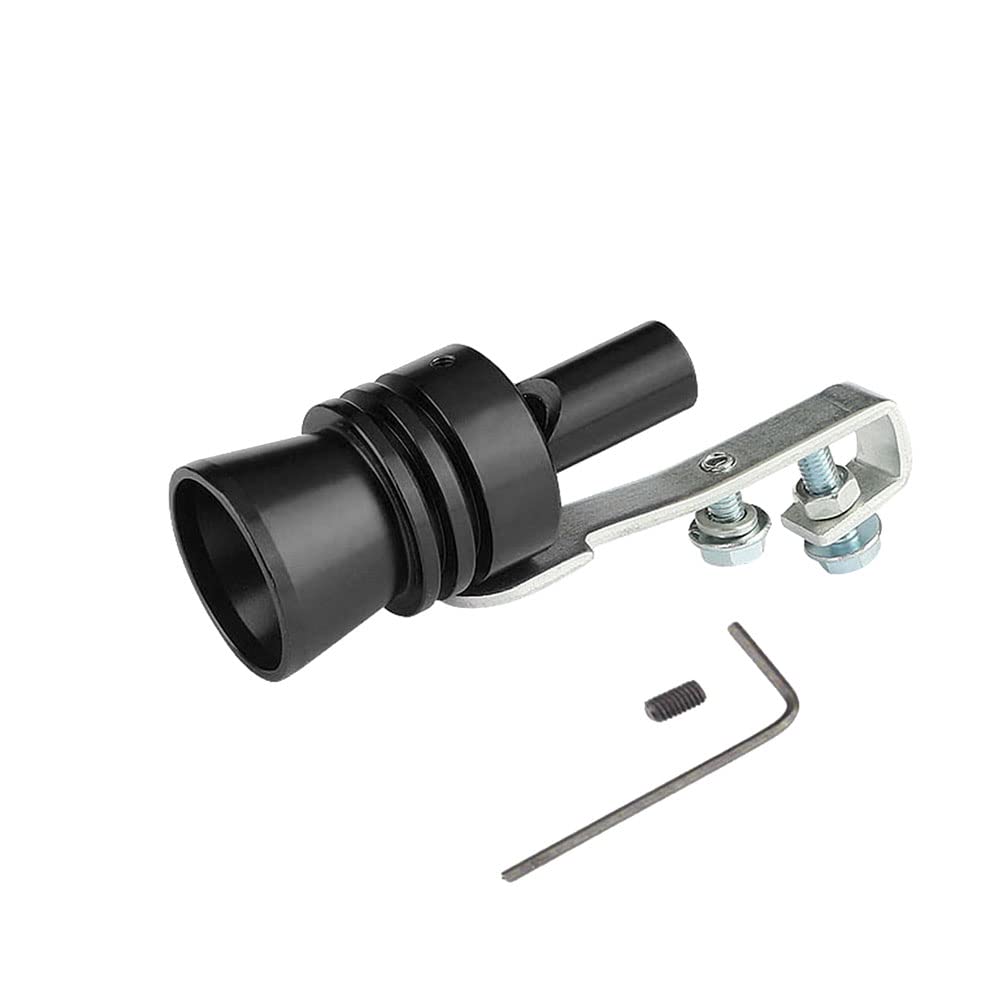 Car Turbo Whistle, Aluminum Alloy Universal Turbo Whistle, L Size Aluminum Alloy Universal Turbo Sound Exhaust Muffler Pipe Whis