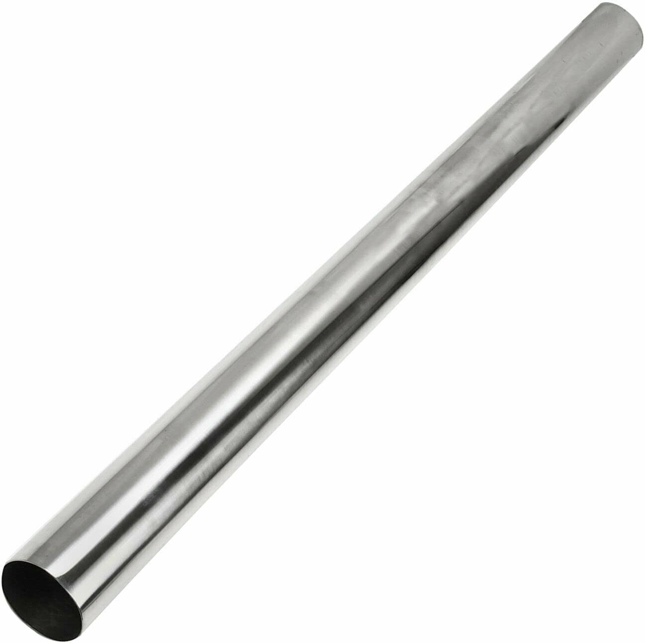 4 Inch Straight Pipe Stainless Steel T304 Tubing Piping 48 Inch Long 4'' Od Tailpipe Diy Pipe - 2Pcs