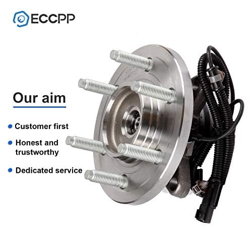 ECCPP Front 6 Lugs Wheel Bearing and Hub Assembly For 2011-2014 For Ford Expedition 2011-2014 For Ford F-150 2011-2014 For Linco