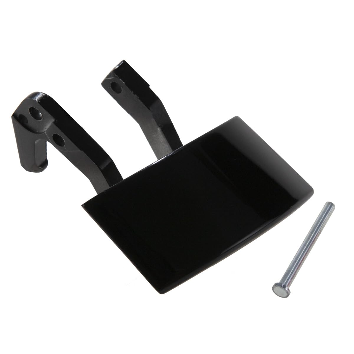 RLB-HILON Metal Left Door Handle Repair Kits Compatible with Honda CRZ CR-Z 2011 2012 2013 2014 2015 Year, Black Color