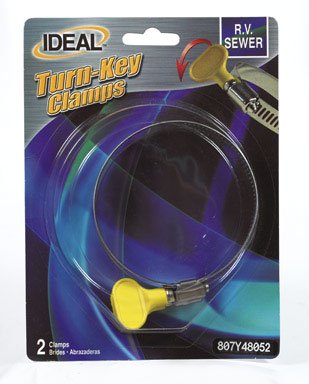 Ideal 2-1/2 In. 3-1/2 In. 48 Hose Clamp Stainless Steel Turn Key