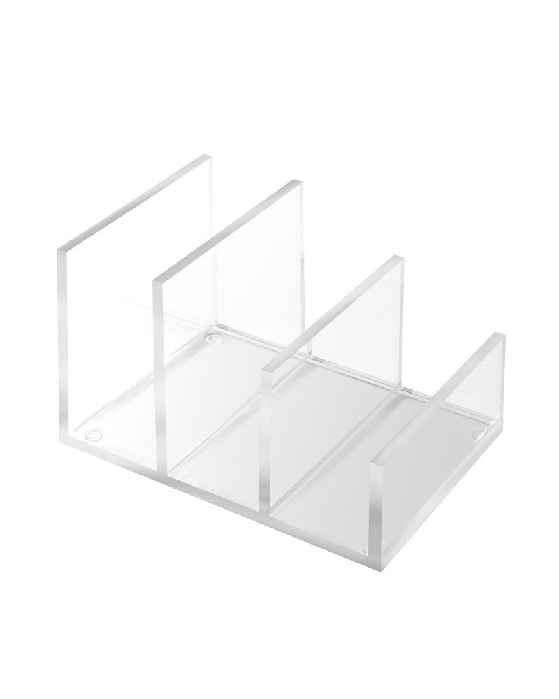Russell+Hazel Acrylic Mini Desktop File Collator, Clear, 4.75    X 6.756    X 4    (31732)