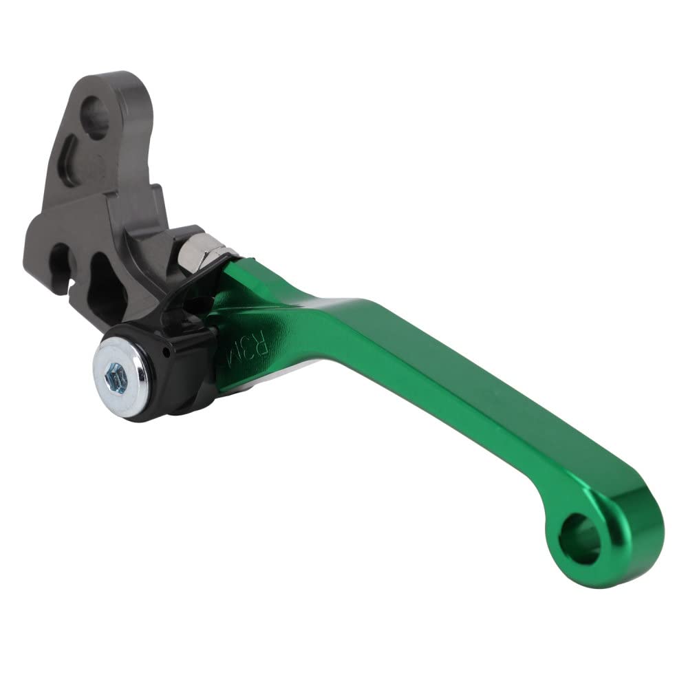 Jfg Racing Motorcycle Brake Clutch Lever Folding Levers Cnc For Klx110 Klx110L 2010-2023 Dirt Bike Green