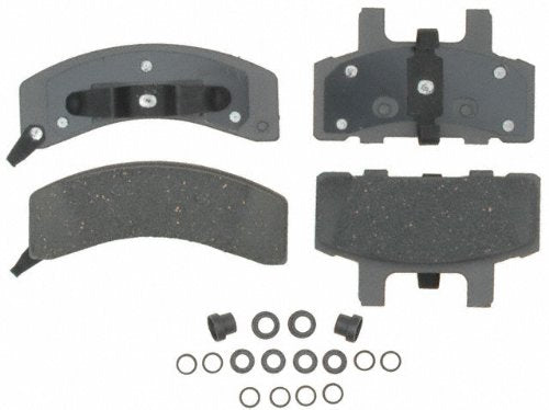ACDelco Silver 14D369CH Ceramic Front Disc Brake Pad Set with Hardware