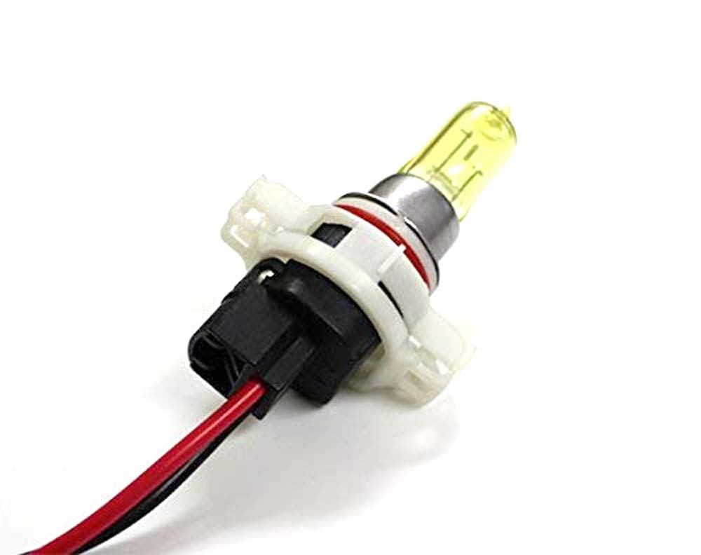 Ijdmtoy 5202 2504 Ps24W Bulbs Female Connector Wiring Pigtail Harnesses Compatible With Fog Lights/Daylight Drl Lights