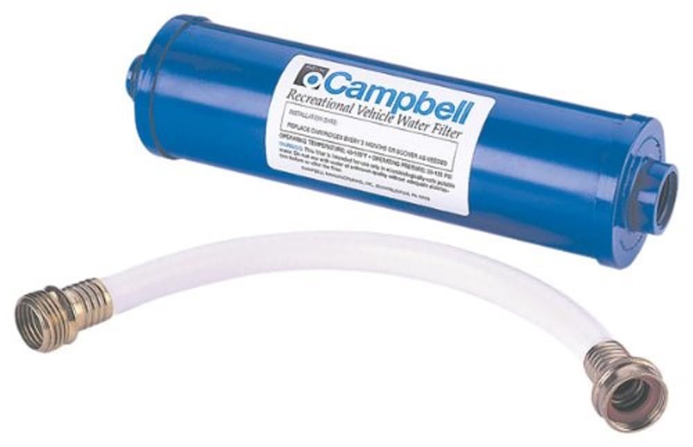 Campbell Rvdh-34 Rv Pre-Tank Filter System (Disposable) - Filter And Hose