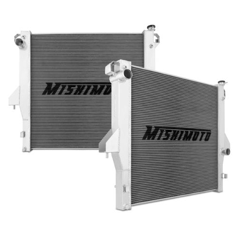 Mishimoto MMRAD-RAM-03 Performance Aluminum Radiator, Compatible with Dodge Ram Cummins 5.9L & 6.7L, 2003-2009
