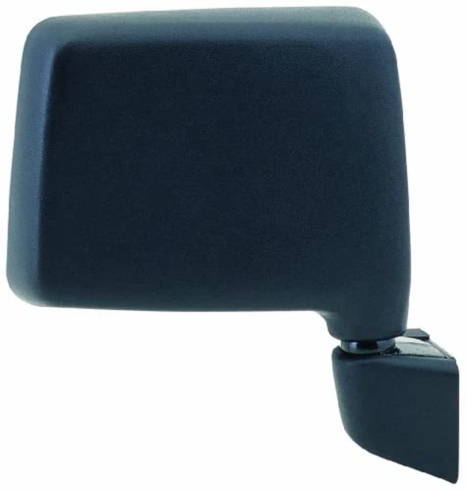 Fit System Passenger Side Mirror for Suzuki Samurai, black, foldaway, Manual