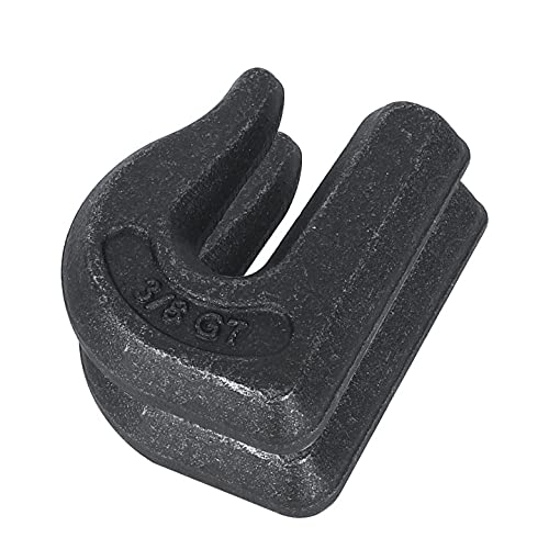 Eyluck 6 Pack 3/8'' Weld On Grab Hook, Heavy Duty G70 Forged Grab Chain Hooks Great For Chain Pulling And Lifting,Utility Hook W