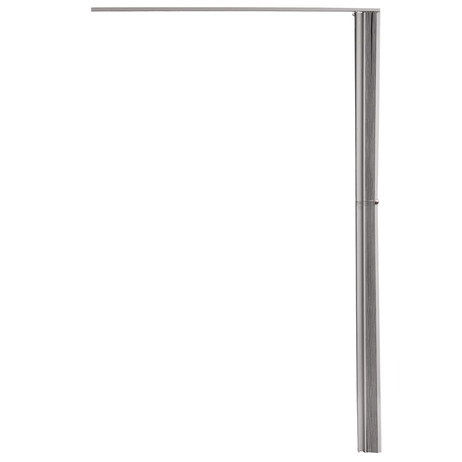 Camper Comfort RV Pleated Folding Door | Closet Folding Door (48 W x 75 H, Gray)