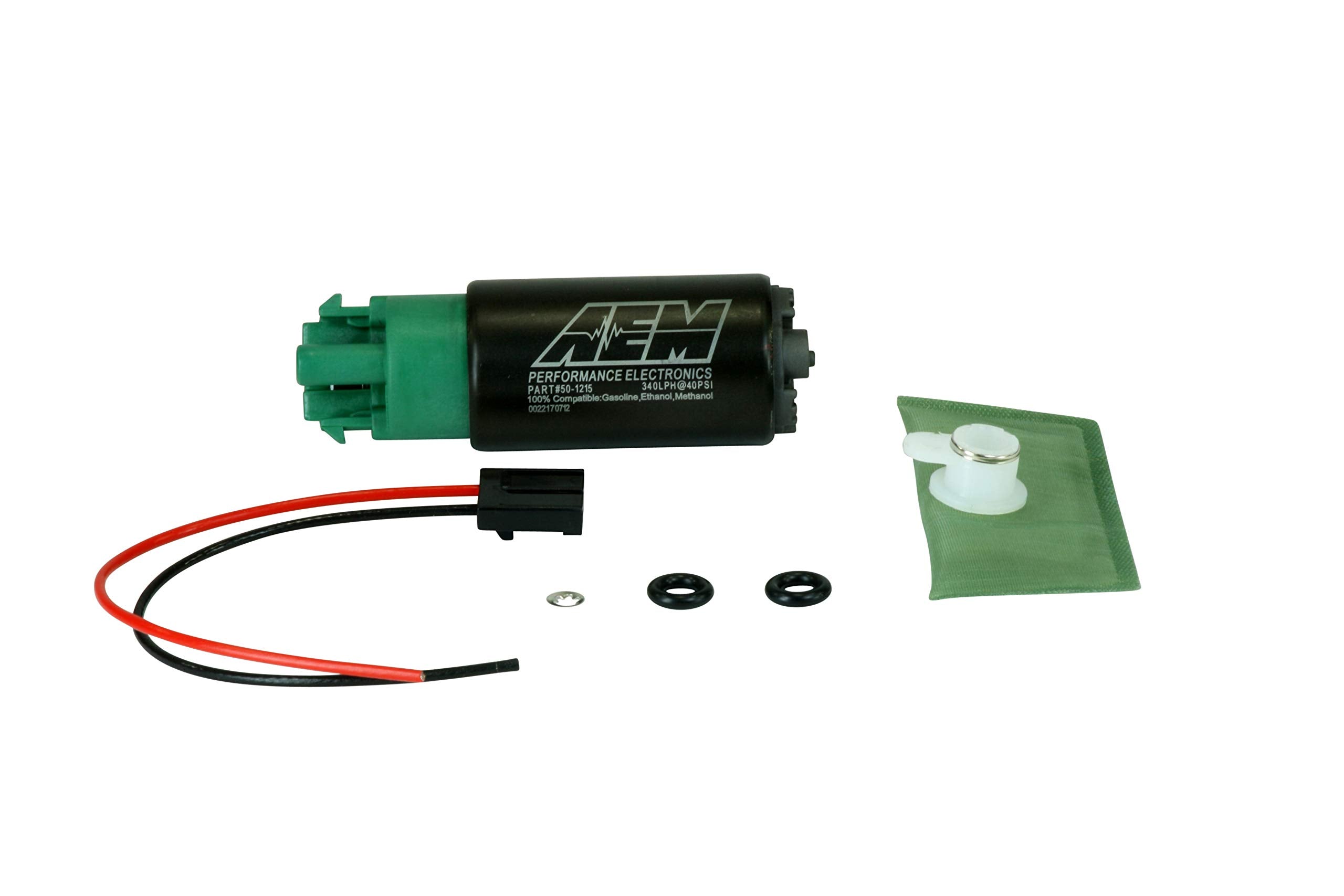 Aem 50-1215 E85-Compatible High Flow In-Tank Fuel Pump (340Lph)
