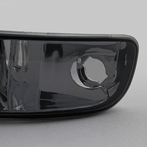 Akkon - For Gmc Sierra Yukon Front Bumper Signal Lights Parking Lamps Smoke