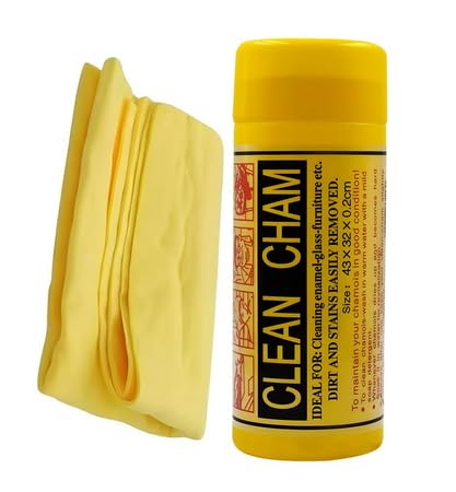 Synthetic Chamois Cloth for Cleaning Car & Bikes | Super Absorbent | Drying Car Reusable Shammy Towel, Multifunctional, Dry & We