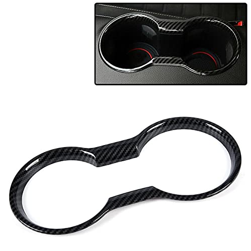Pit66 Cup Holder Trim Cover, Compatible With 2015-2022 Ford Mustang