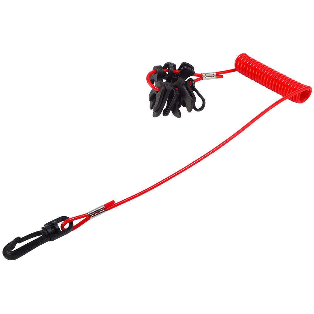 Sea-Dog 3004.6387 420496-1 Kill Switch 10 Key Universal Lanyard