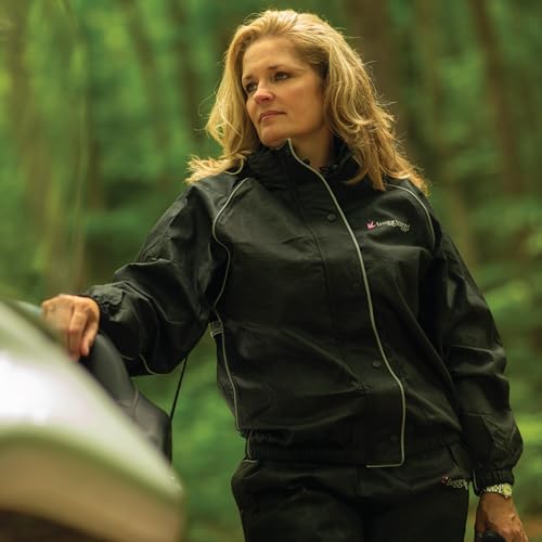 Frogg Toggs Women'S Road Toad Reflective Waterproof Rain Jacket