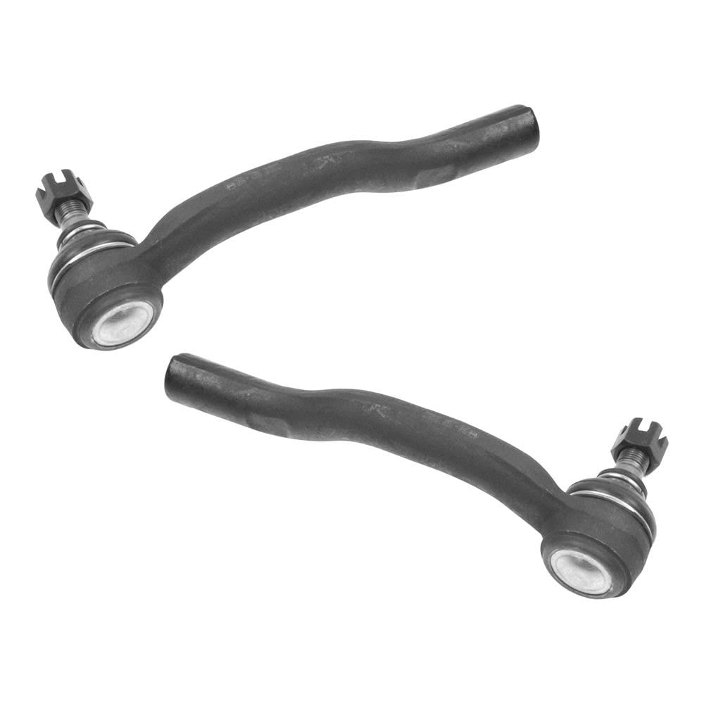 TRQ Front Outer Tie Rod Set Compatible with 2002-2003 Lexus ES300 Toyota Camry 2001-2003 Highlander