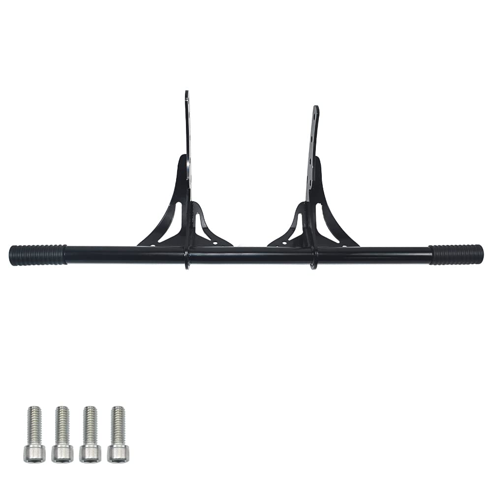 Wowtk Highway Peg Crash Bar/Highway Footpegs Engine Guard For Harley Softail 2018-2024, For Street Bob/Low Rider/Lowrider S/Lowrider St/Standard Fxst,Gloss Black