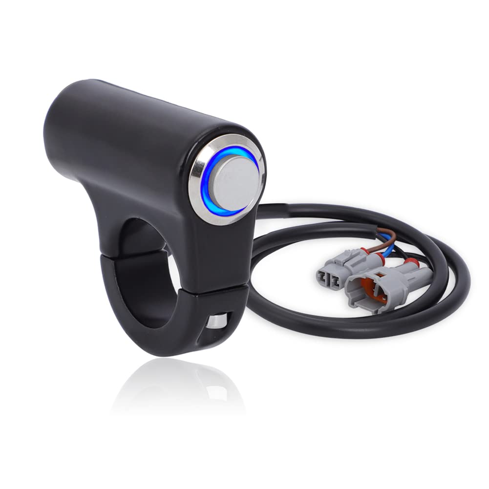 Motoparty Headlight Switch for Sur Ron Segway X260 X160,Plug and Play, Easy to Install and Use,Help Save Battery,with Blue led H