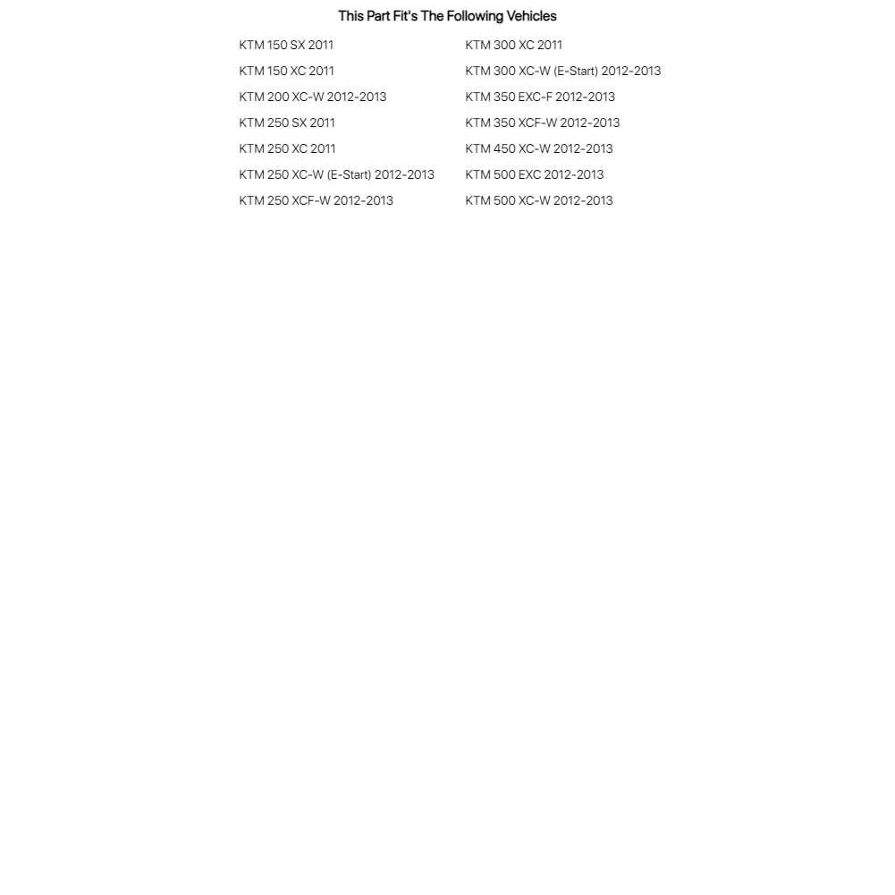 Acerbis Air Box Cover Black For Ktm 350 Exc-F 2012-2013