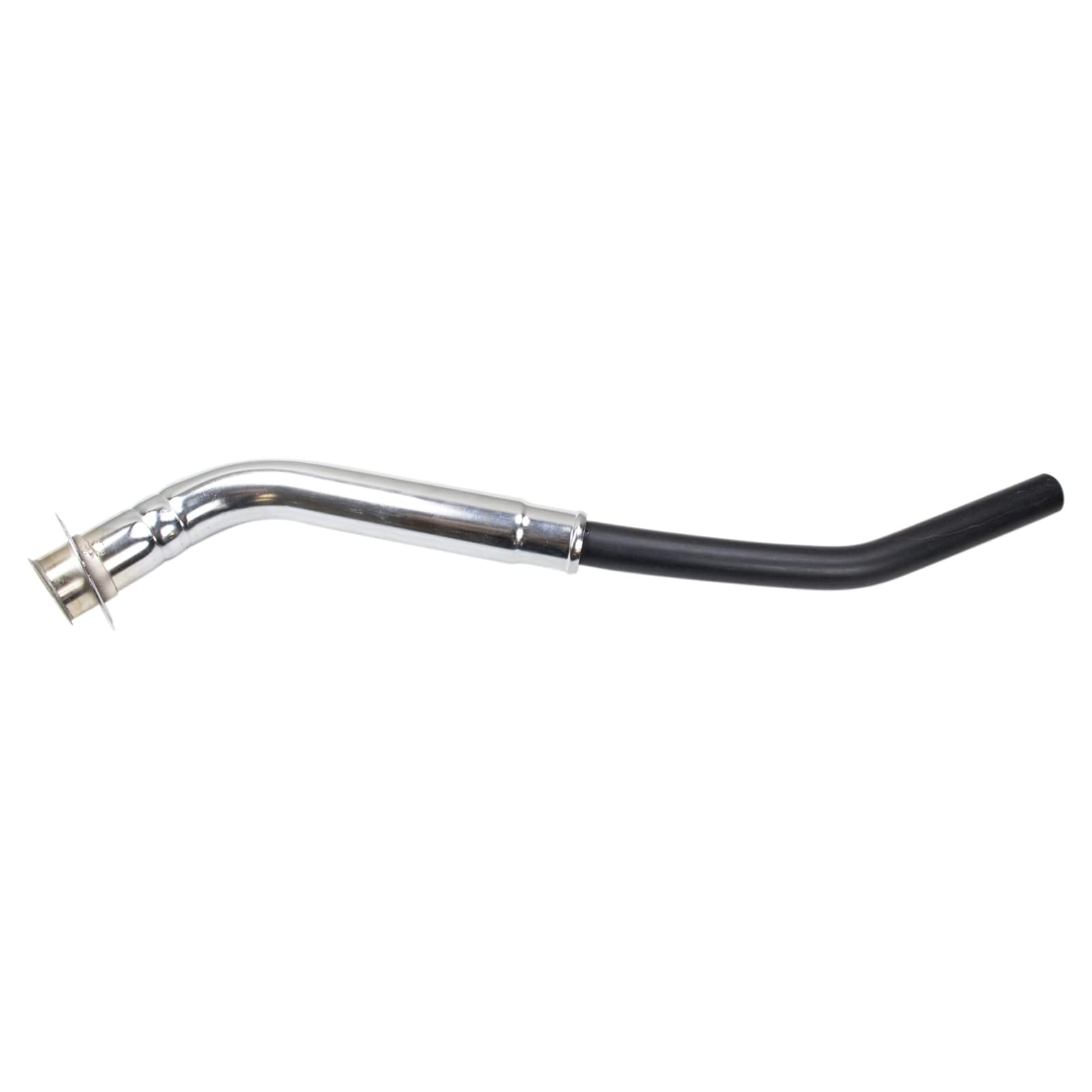 Trq Rear Tank Mounted Fuel Tank Filler Neck Silver Compatible With 1987-1996 Ford F-150 1987-1997 F-250 F-350