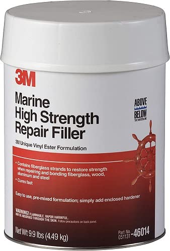 3M(Tm) Marine High Strength Repair Filler, 46014, 1 Gallon, 4 Per Case
