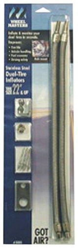 Wheelmaster Wheel Masters 8004 Stainless Steel Hub Mount - 4 Hose Kit For 22 Wheels