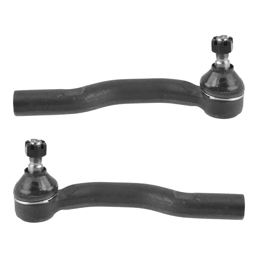 TRQ Front Outer Tie Rod Set for Lexus ES330 ES350, Toyota Avalon, Camry, Solara - Compatible with 2004-2012 Models