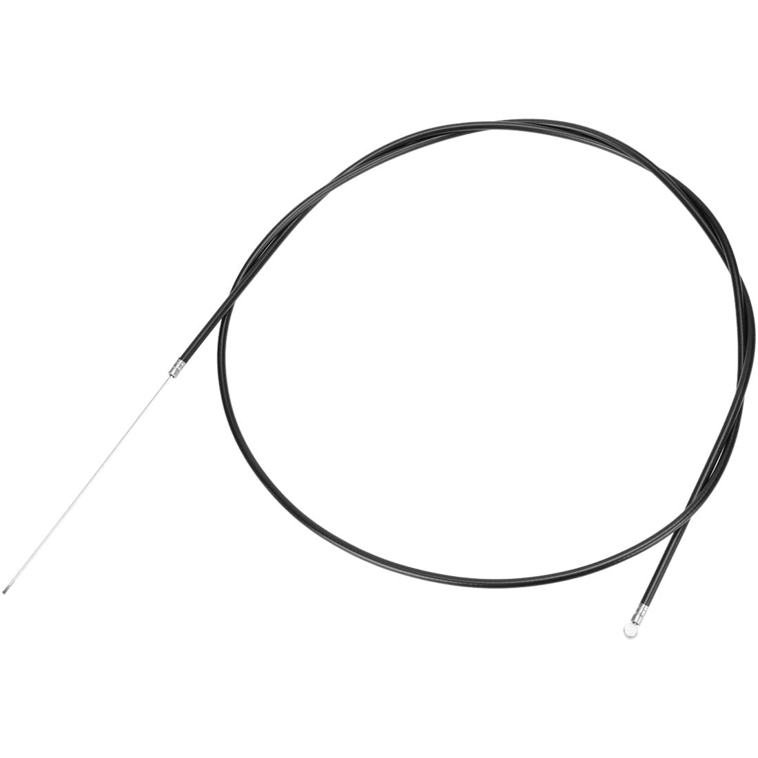 Fvrito 2-Pack 60'' Universal Throttle Cable With 1/4'' Barrel End Repalcement For Minibike Go Kart Go-Cart Mini Bike Atv Cycle Parts