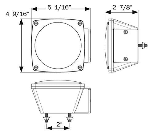 Optronics Tll008Rk One Led Combination Tail Light Kit