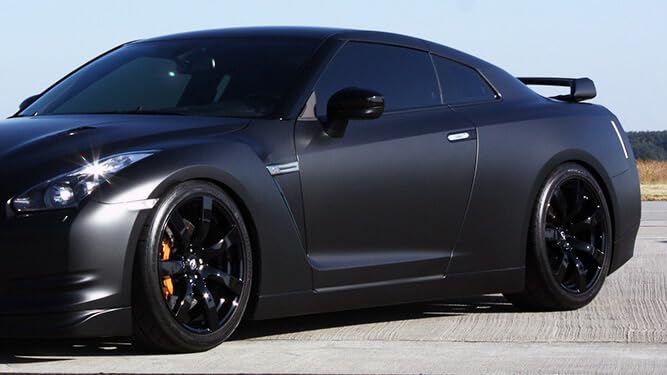 3M Black Vinyl Wrap Film Series 2080 1080 Kit for Black Gloss Out Chrome Delete Window Trim Door Trim Free Tool Kit (Matte Black