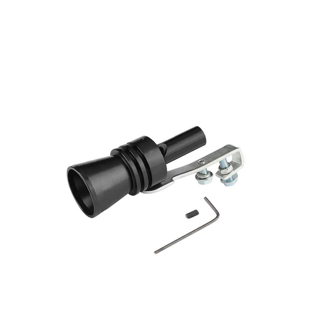 Car Turbo Whistle, Aluminum Alloy Universal Turbo Whistle, S Size Aluminum Alloy Universal Turbo Sound Exhaust Muffler Pipe Whis
