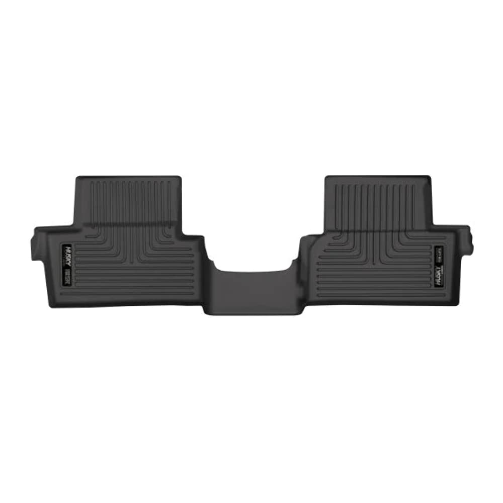 Husky Liners X-Act Contour Floor Mats | Fits 2021-2024 Ford Bronco 2-Dr. | 2Nd Row, 1-Pc Black - 55961