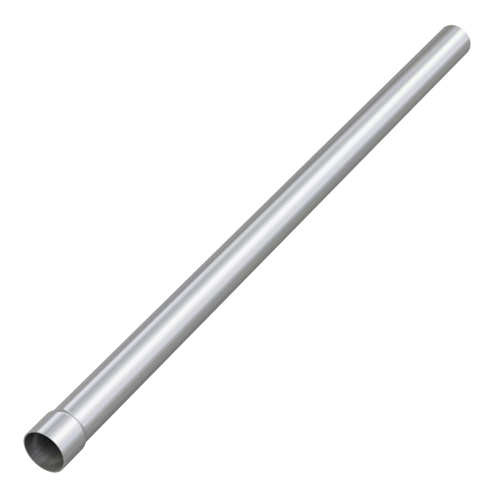 A-KARCK Straight Exhaust Pipe 2'' OD, Stainless Steel 48'' Long Mandrel Exhaust Tube, Custom Your Own Exhaust System